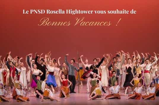 Le PNSD Rosella Hightower vous souhaite de belles vancances !